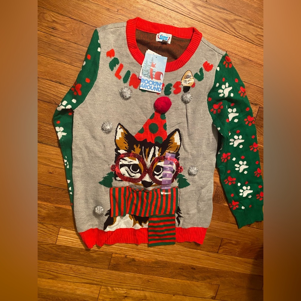 Christmas sweater.